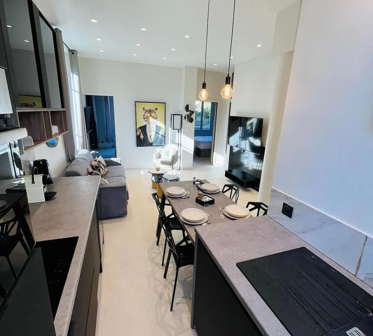 Apartment 3 Pieces En Coeur De Cannes